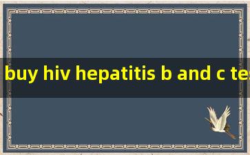 buy hiv hepatitis b and c test